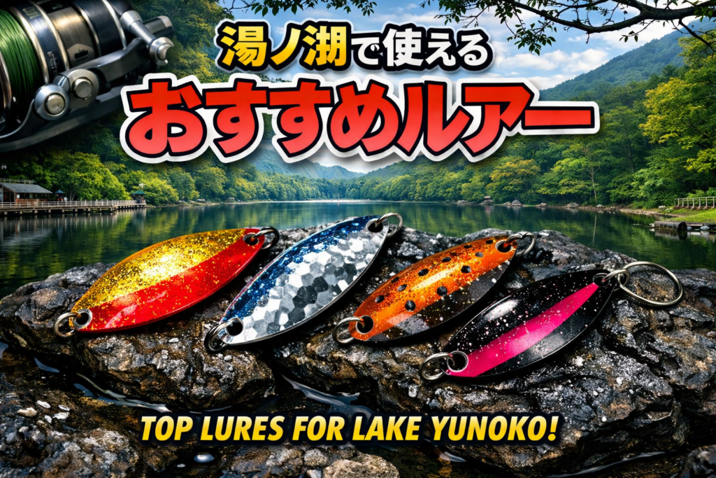 湯ノ湖で使えるおすすめルアー