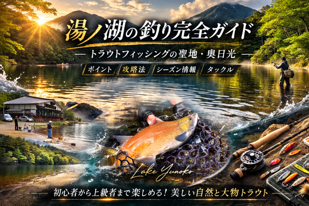 湯ノ湖の釣り完全ガイド