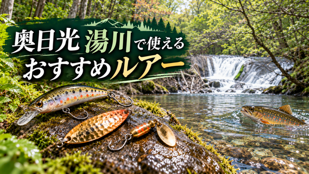 奥日光　湯川で使えるおすすめルアー