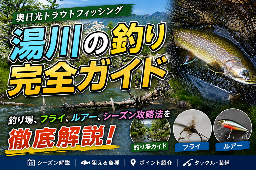 奥日光湯川の釣り完全ガイド